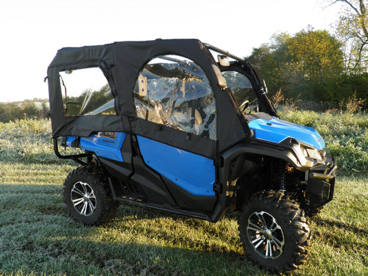 Honda Pioneer 1000-5 - Upper Soft Front and R (HONP15-DOH-BLK) - 3 Star UTV