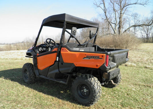 Honda Pioneer 1000 - Soft Top Enclosure (HONP10-TCA-BLK) - 3 Star UTV