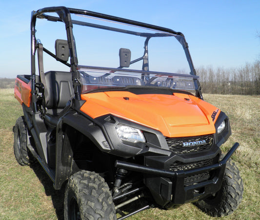 Honda Pioneer 1000/1000-5  - 2 Pc Scratch-Resistant Windshield