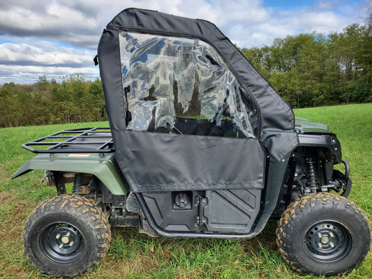 Honda Pioneer 500/520 - Door/Rear Window Combo (HONP50-DRH-BLK) - 3 Star UTV