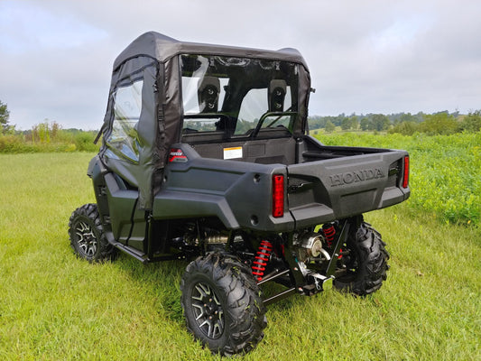 Honda Pioneer 700 2-Seater - Door/Rear Window (HONP72-DRH-BLK) - 3 Star UTV