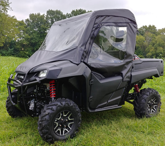 Honda Pioneer 700 2-Seater - Full Cab Enclosu (HONP72-FCD-BLK) - 3 Star UTV