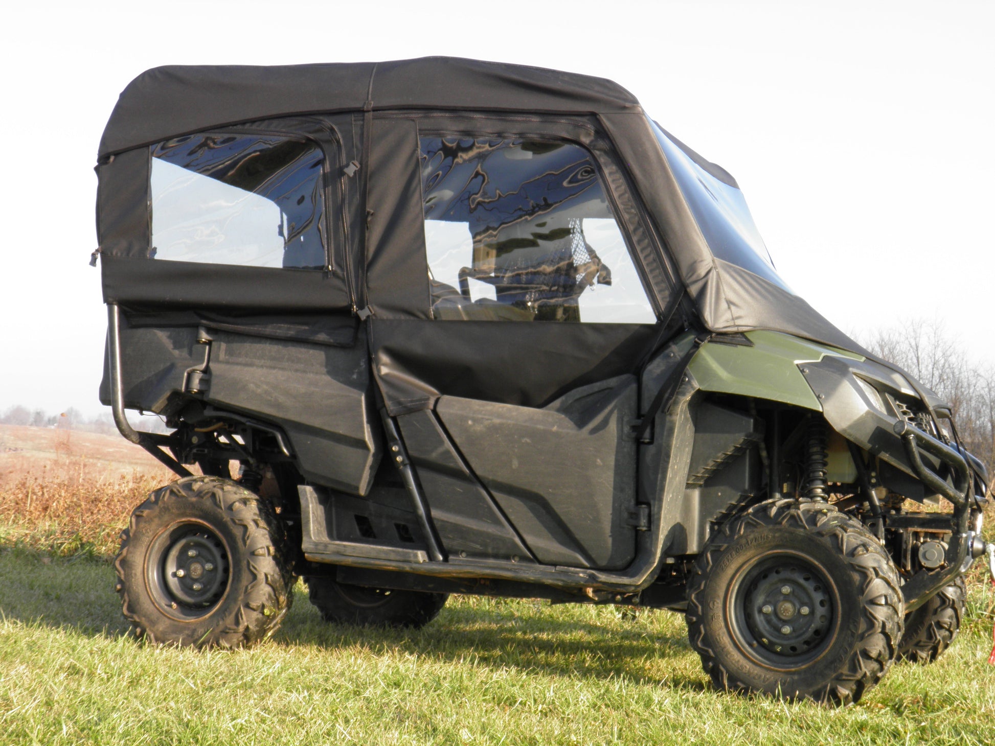 Honda Pioneer 700 4-Seater - Full Cab Enclosu (HONP74-FCD-BLK) - 3 Star UTV