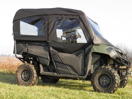 Honda Pioneer 700 4-Seater - Full Cab Enclosu (HONP74-FCD-BLK) - 3 Star UTV