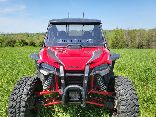 3 Star UTV Honda Talon 2-Seater - 1 Pc Windshield w/Vent, Clam... - 3 Star UTV