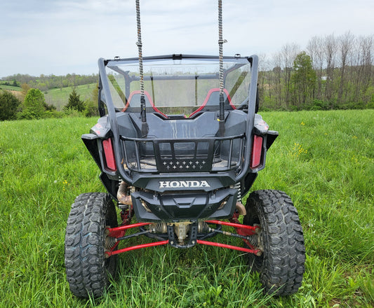 Honda Talon 2-Seater - 1-Pc Lexan Back Panel (HONT10-SBK-CLR) - 3 Star UTV
