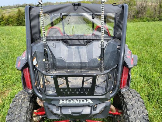 Honda Talon 2-Seater - Soft Back Panel (HONT10-BCK-BLK) - 3 Star UTV