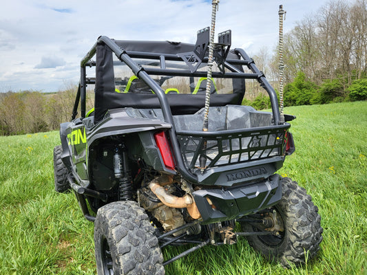 Honda Talon 4-Seater - Soft Back Panel (HONT14-BCK-BLK) - 3 Star UTV