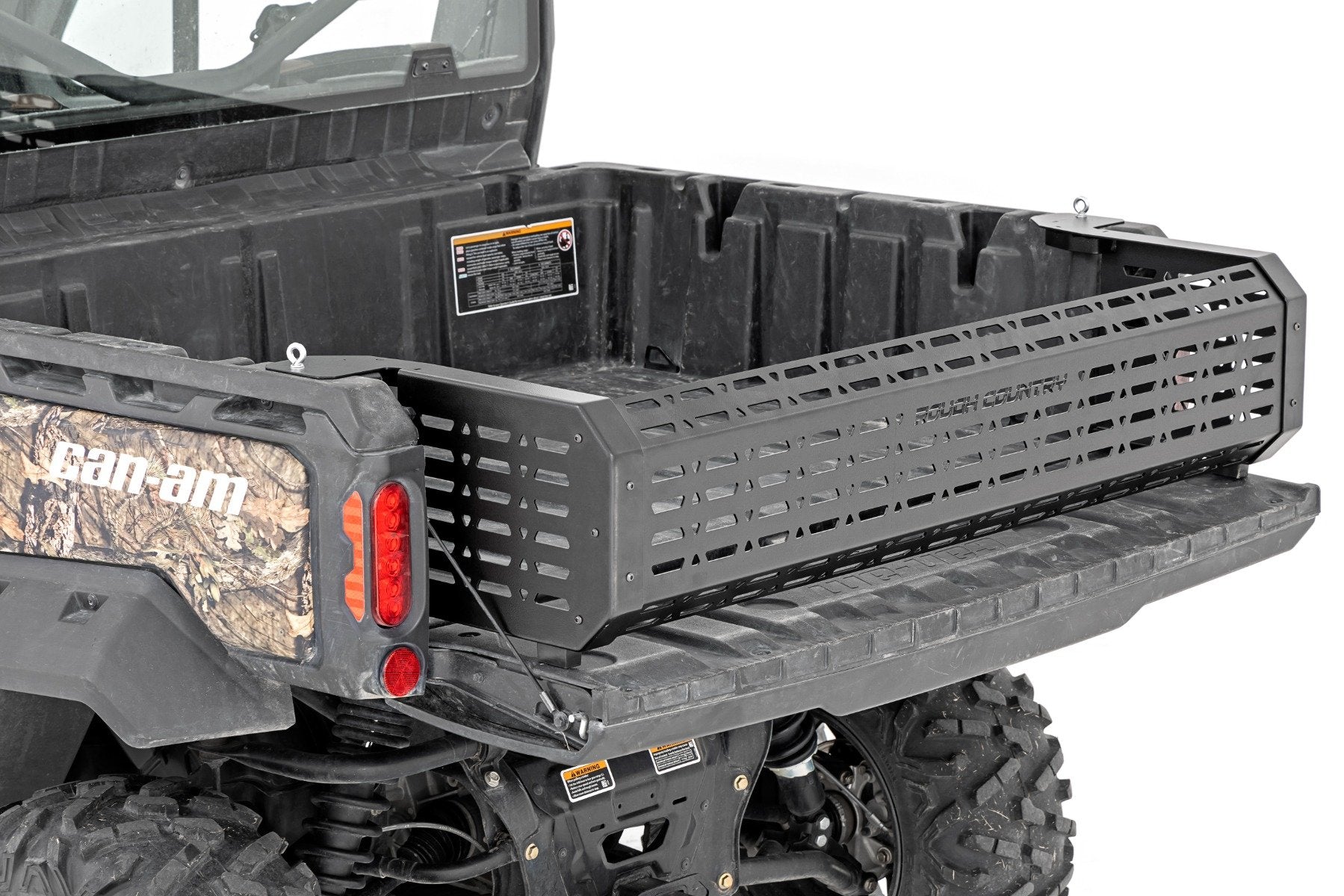 Defender Rear Mesh Gate Tail Gate Extension | Can-Am Defender HD8/HD9/HD10 | 97036 – JKLOFFROAD