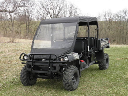 John Deere 550/560/590 4-Seater - Vinyl Winds (JDG5S4-WTO-BLK) - 3 Star UTV