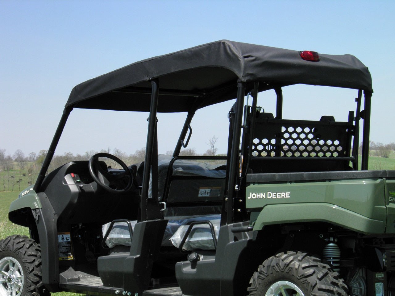 John Deere Gator 550/560/590 4-Seater - Soft Top (JDG5S4-TCA-BLK) - 3 Star UTV
