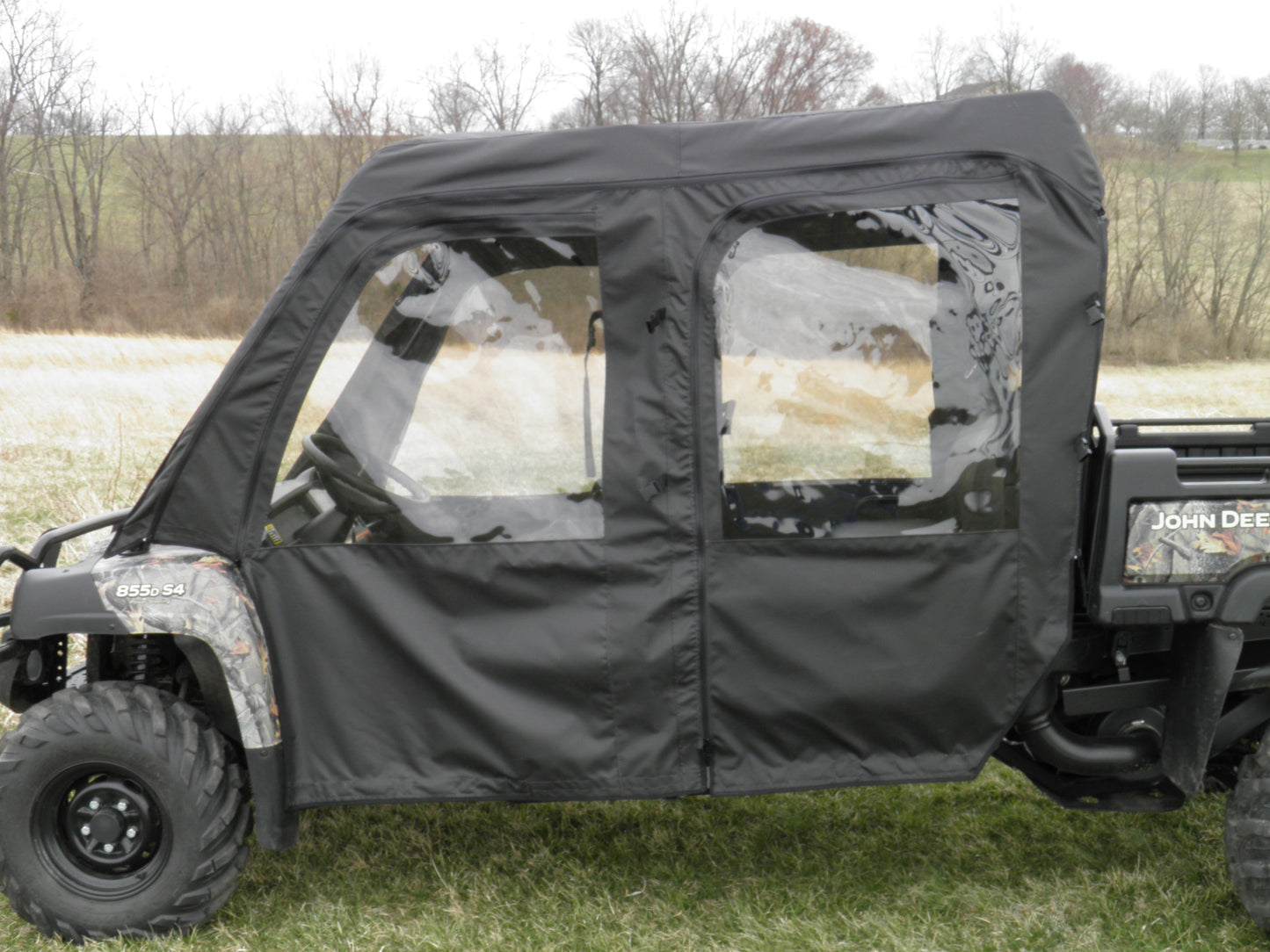 John Deere Gator 550/560/590 4-Seater - Soft (JDG5S4-DOF-BLK) - 3 Star UTV