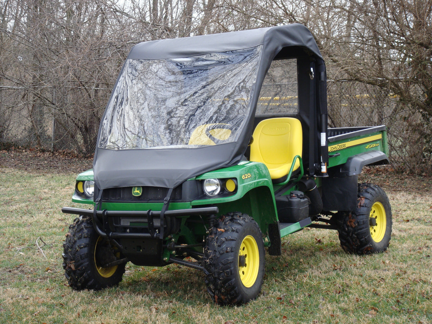 John Deere Gator HPX/XUV (2015+) - Vinyl Wind (JDGX15-WTR-BLK) - 3 Star UTV