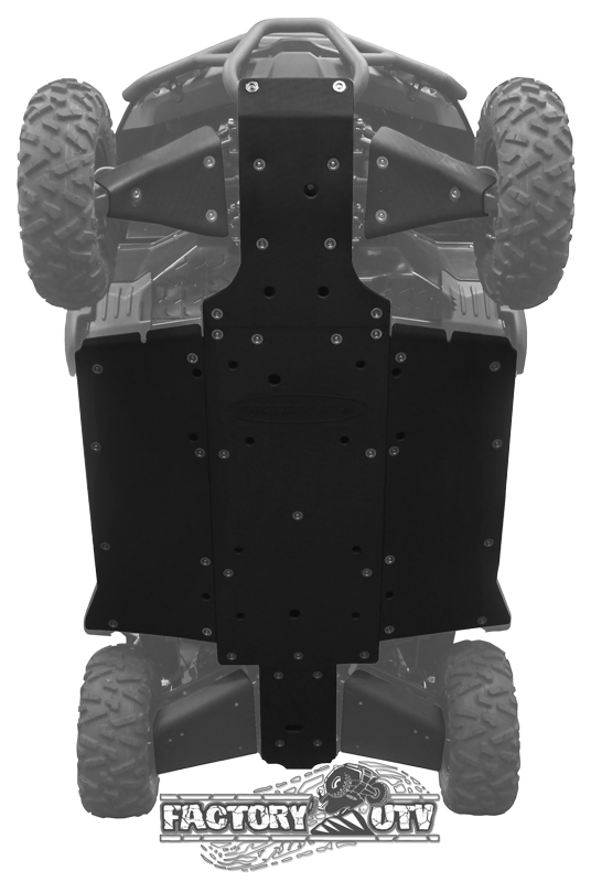 Factory UTV Yamaha Wolverine R-Spec UHMW Skid Plate - Factory UTV