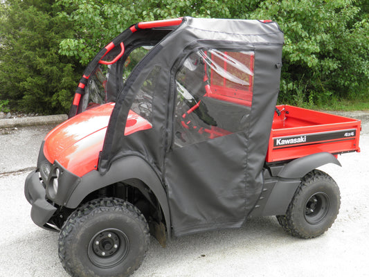 Kawasaki Mule 600/610 - Door/Rear Window Combo (KAW610-DRF-BLK) - 3 Star UTV