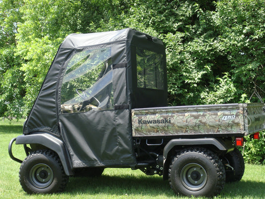 Kawasaki Mule 3000/3010 - Door/Rear Window Combo (KAW301-DRF-BLK) - 3 Star UTV