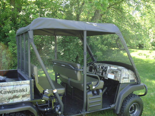 Kawasaki Mule 3000/3010 Trans - Soft Top (KAW30T-TCA-BLK) - 3 Star UTV