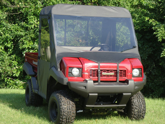 3 Star UTV Kawasaki Mule 4000/4010 - Full Cab Enclosure with V... - 3 Star UTV