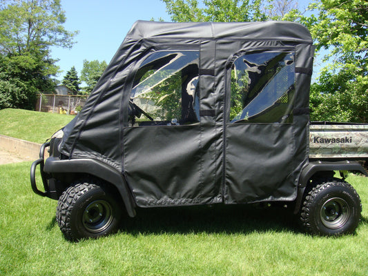3 Star UTV Kawasaki Mule 4000/4010 Trans - Soft Doors - 3 Star UTV