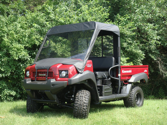 3 Star UTV Kawasaki Mule 4000/4010 - Vinyl Windshield/Top/Rear... - 3 Star UTV