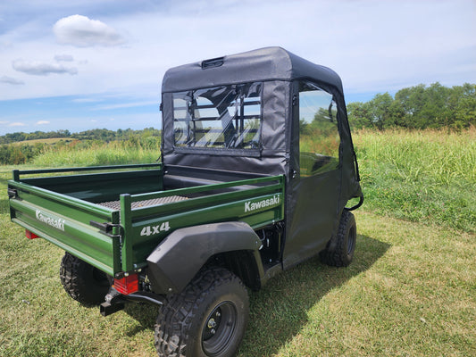 Kawasaki Mule 4000/4010 - Full Cab Enclosure for Hard Windshield