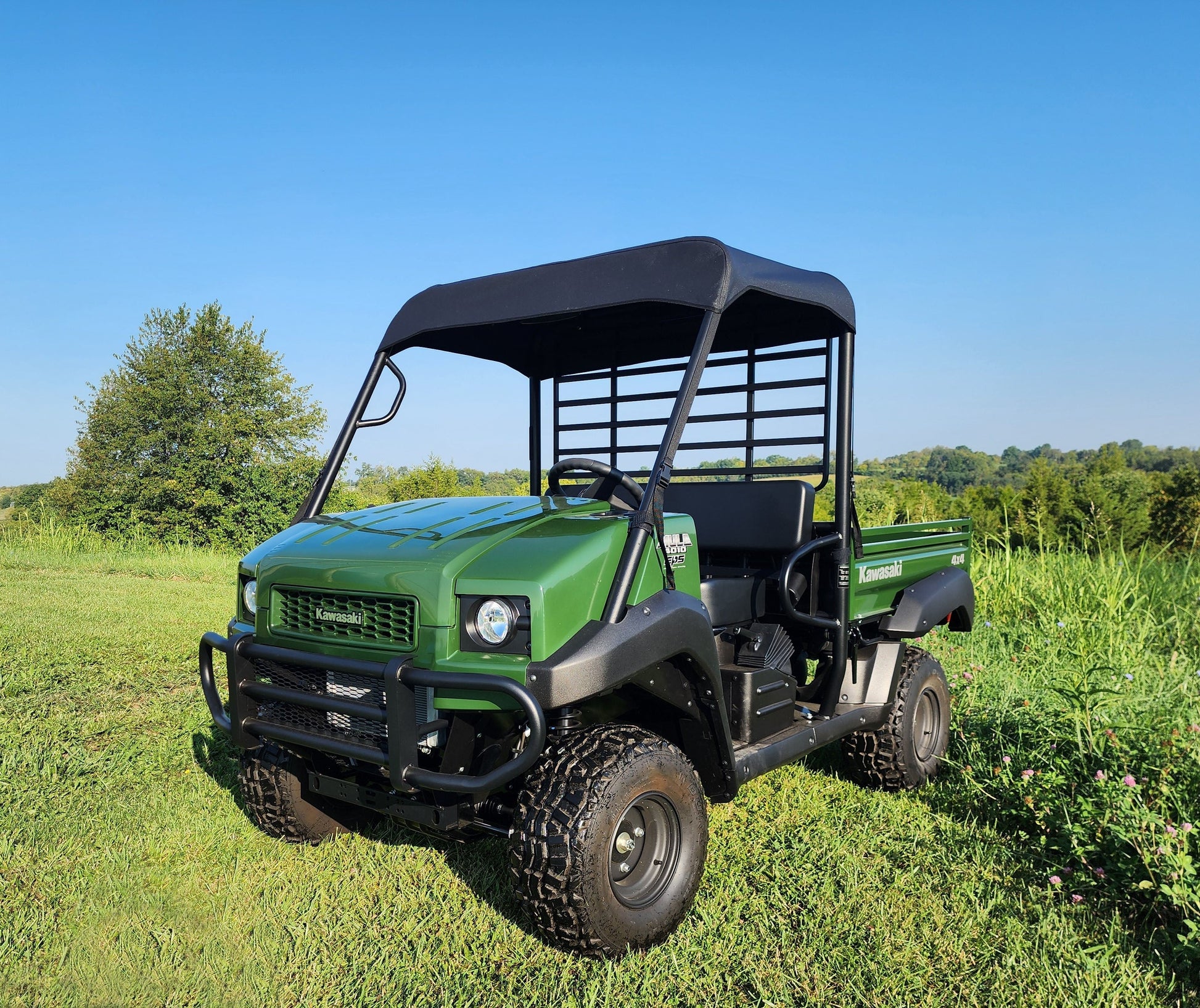 3 Star UTV Kawasaki Mule 4000/4010 - Soft Top (KAW401-TCA-BLK) - 3 Star UTV