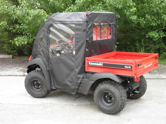 Kawasaki Mule SX - Door/Rear Window Combo (KAWMSX-DRF-BLK) - 3 Star UTV