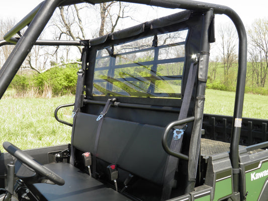 3 Star UTV Kawasaki Pro FX - Soft Back Panel (KAWPFX-BCK-BLK) - 3 Star UTV