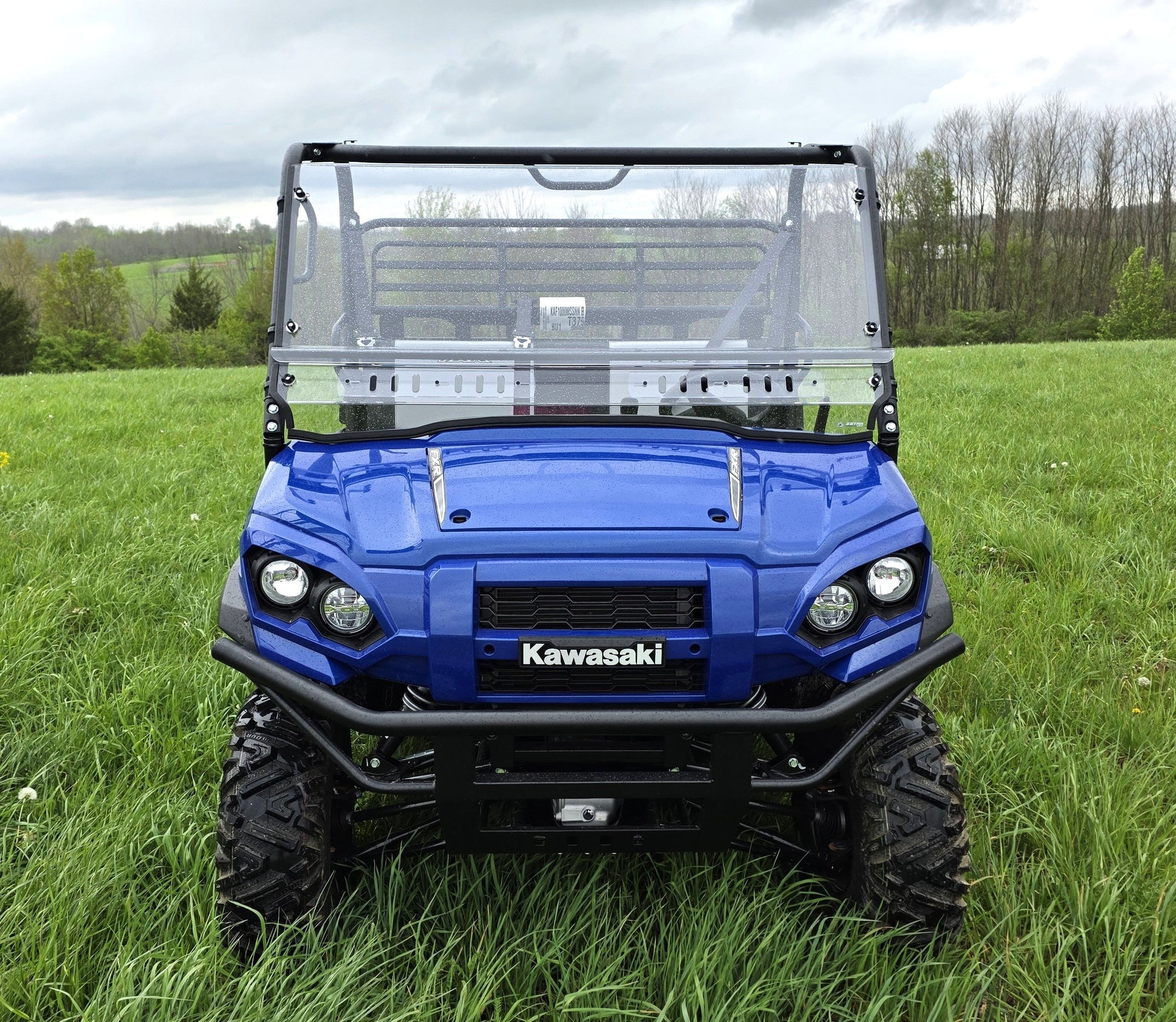 3 Star UTV Kawasaki Pro FXR - 2 Pc Scratch-Resistant Windshiel... - 3 Star UTV