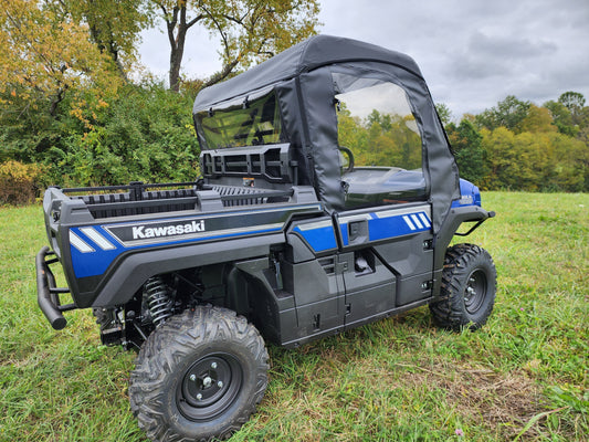 Kawasaki Pro FXR - Door/Rear Panel Combo (KAWFXR-DRH-BLK) - 3 Star UTV