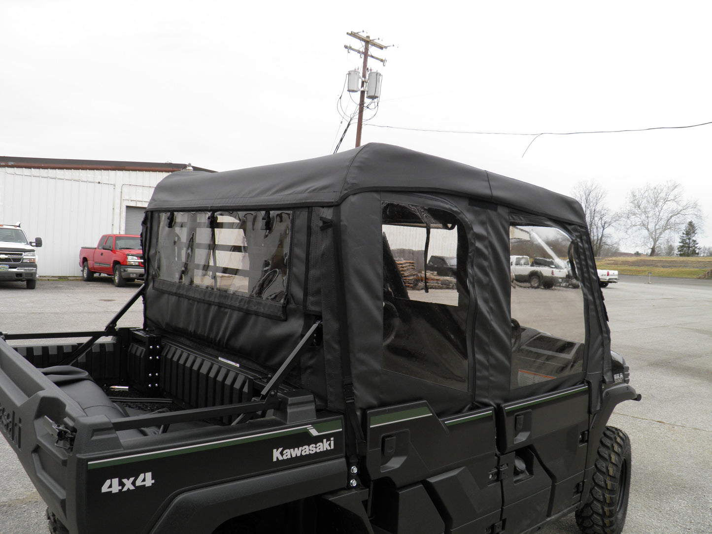 3 Star UTV Kawasaki Pro FXT - Full Cab Enclosure for Hard Wind... - 3 Star UTV