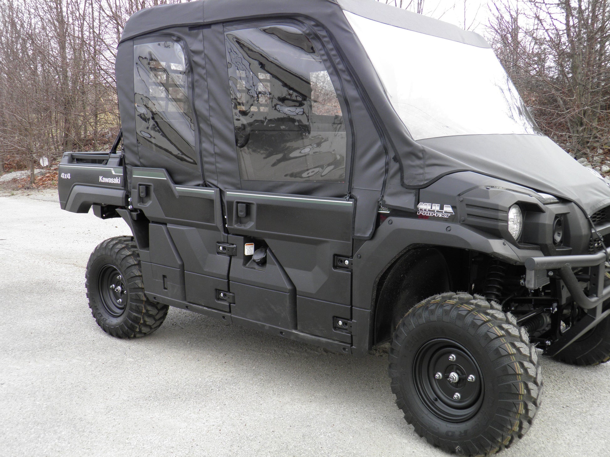 3 Star UTV Kawasaki Pro FXT - Full Cab Enclosure with Vinyl Wi... - 3 Star UTV