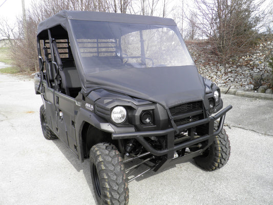 Kawasaki Pro FXT - Vinyl Windshield/Top Combo (KAWFXT-WTO-BLK) - 3 Star UTV