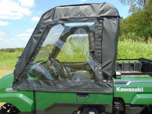 3 Star UTV Kawasaki Pro-MX - Soft Doors (KAWMMX-DOH-BLK) - 3 Star UTV