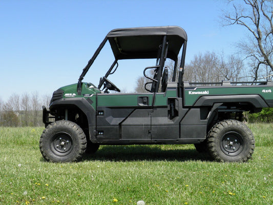3 Star UTV Kawasaki Pro-MX - Soft Top Enclosure (KAWMMX-TCA-BLK) - 3 Star UTV