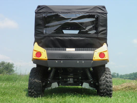 Kawasaki Teryx 4-Seater - Soft Back Panel (KAWTR4-BCK-BLK) - 3 Star UTV