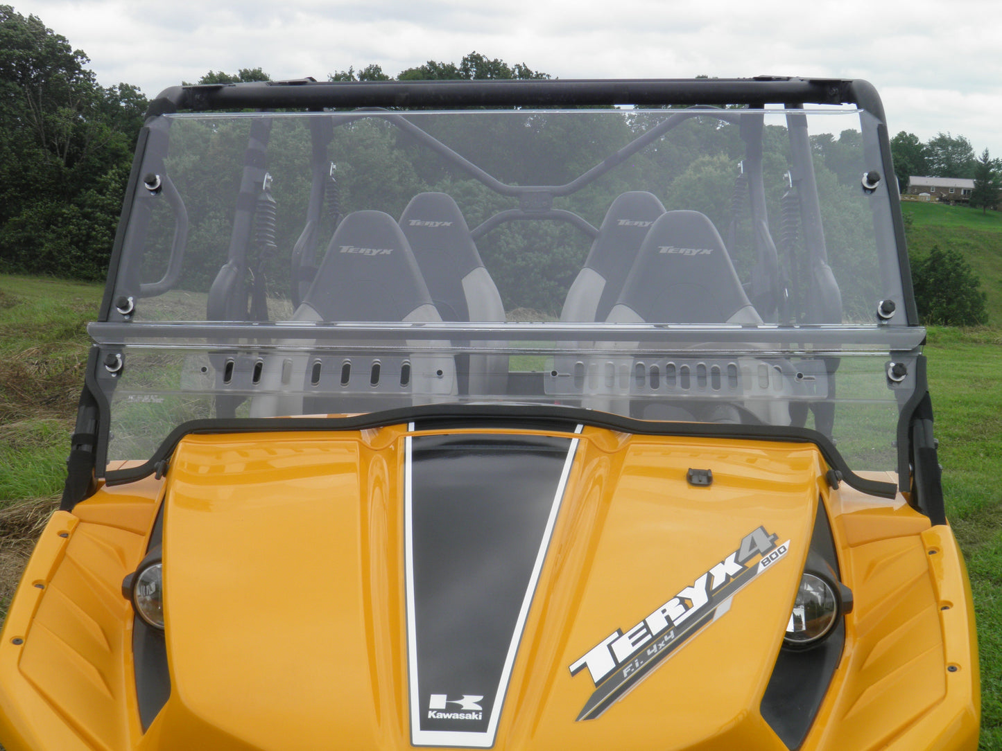 Kawasaki Teryx 4-Seater - 1 Pc Vented General-Purpose Windshield