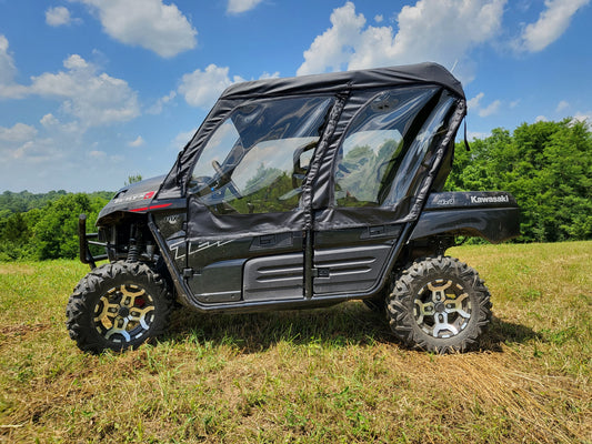 Kawasaki Teryx 4-Seater - Full Cab Enclosure (KAWTR4-FCH-BLK) - 3 Star UTV