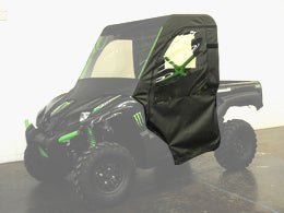 3 Star UTV Kawasaki Teryx 750 - Soft Doors (KAWTRX-DOF-BLK) - 3 Star UTV