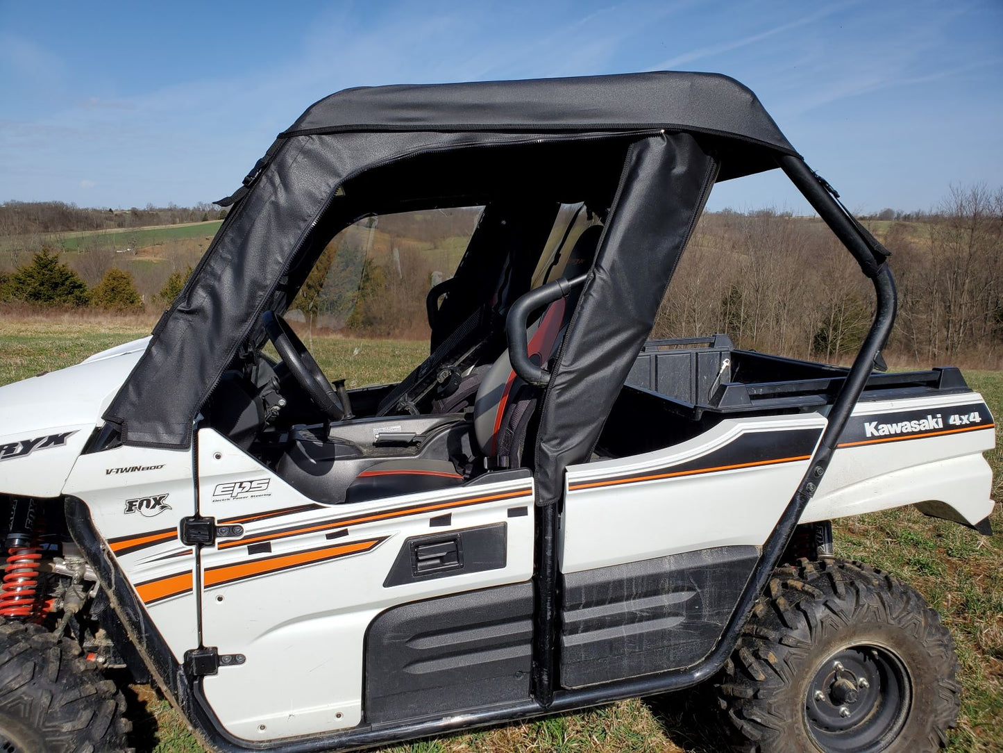 Kawasaki Teryx 800 (2-Seater) - Full Cab Enclosure for Hard Windshield