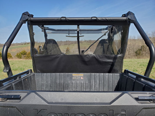 Kawasaki Teryx 800 (2-Seater) - Soft Back Panel (KAWT16-BCK-BLK) - 3 Star UTV