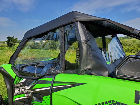 Kawasaki Teryx KRX - Full Cab Enclosure for H (KAWKRX-FCH-BLK) - 3 Star UTV