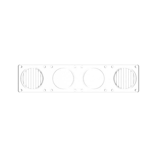 KC HiLiTES FLEX ERA LED Clear Combo Beam Lens for Light Bars
