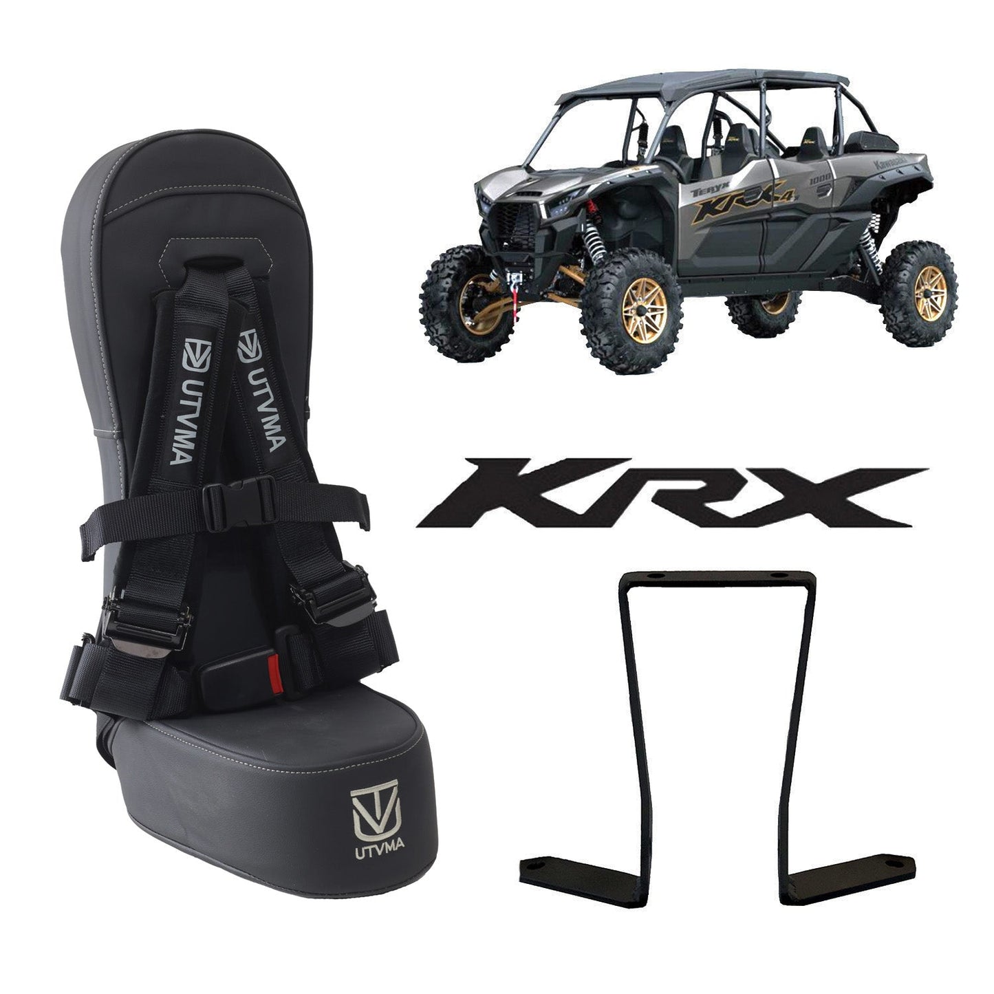 Kawasaki KRX 4 Rear Bump Seat (2023-2025)