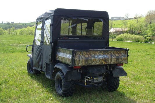 Kubota RTV 1140 - Door/Rear Window Combo (KUB140-DRF-BLK) - 3 Star UTV