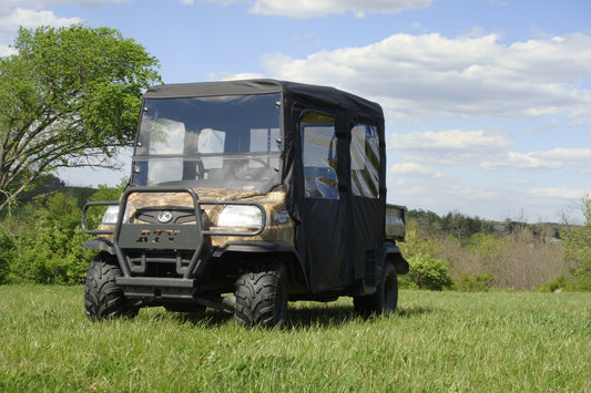 Kubota RTV 1140 - Full Cab Enclosure for Hard (KUB140-FCF-BLK) - 3 Star UTV