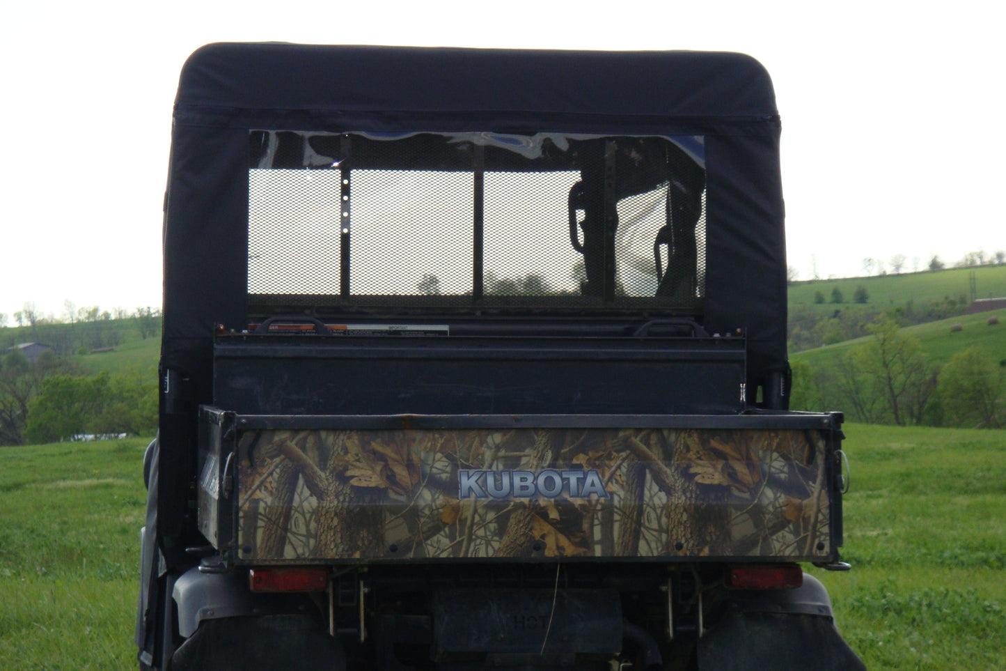 3 Star UTV Kubota RTV 1140 - Soft Back Panel (KUB140-BCK-BLK) - 3 Star UTV