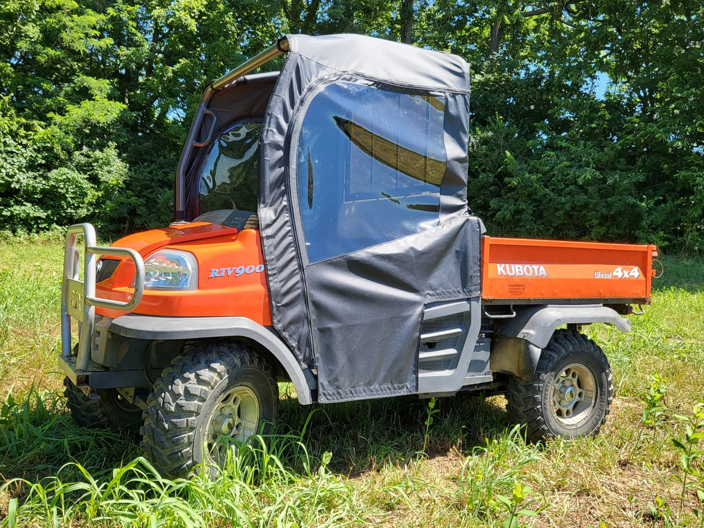 3 Star UTV Kubota RTV 900/1120 - Soft Doors (KUB900-DOF-BLK) - 3 Star UTV