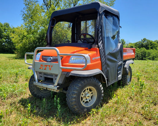 Kubota RTV 900/1120 - Full Cab Enclosure for (KUB900-FCF-BLK) - 3 Star UTV