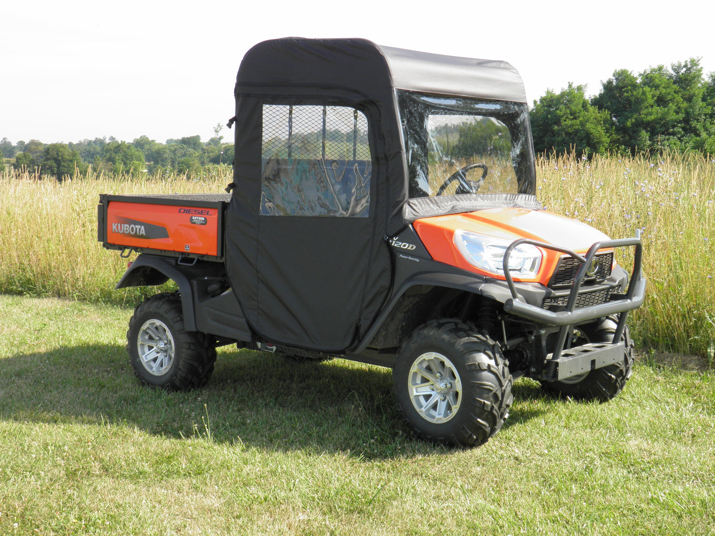 Kubota RTV X900/X1120 - Full Cab Enclosure wi (KUBX90-FCE-BLK) - 3 Star UTV
